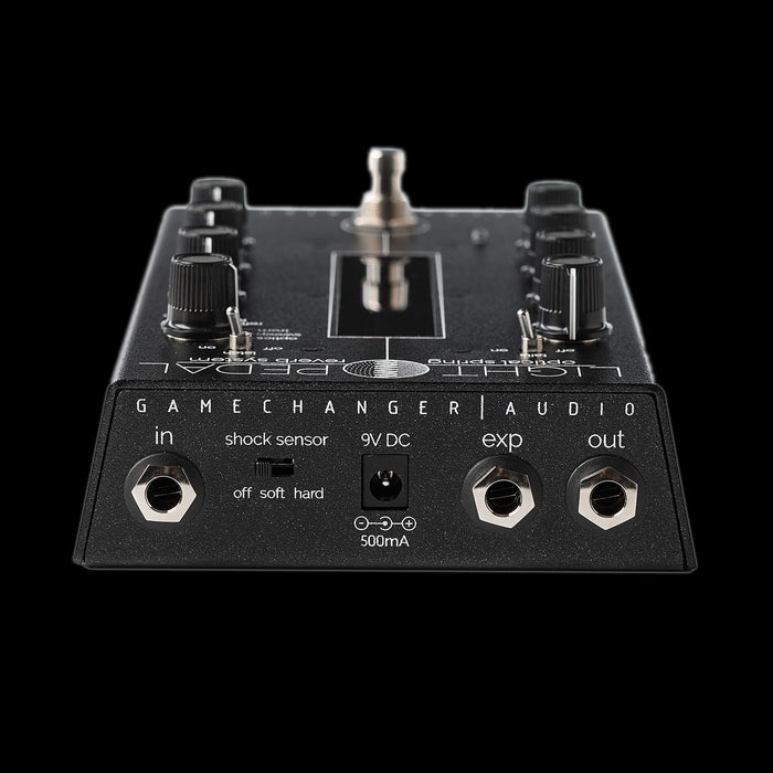 Gamechanger Audio LIGHT Reverb Guitar Effect Pedal Top Inputs