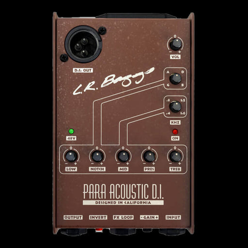 LR Baggs Para DI Acoustic Preamp 5-band EQ and Direct Box