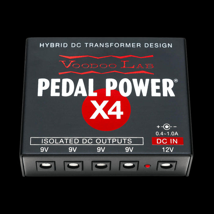Voodoo Lab PPX4 Pedal Power X4 Power Supply Front