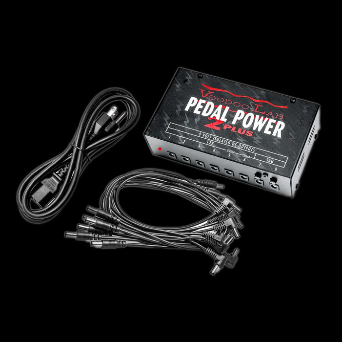 Voodoo Lab Pedal Power 2 Plus Multi Power Supply Full Kit