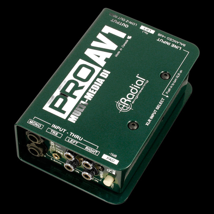 Radial Engineering ProAV1 Multimedia Direct Box