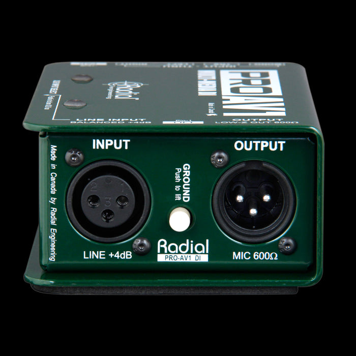 Radial Engineering ProAV1 Multimedia Direct Box