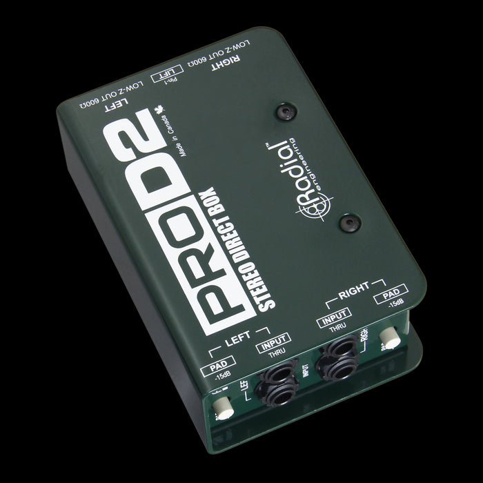 Radial Engineering ProD2 Stereo Direct Box Left