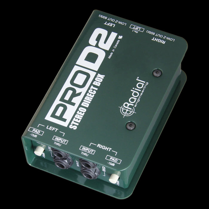 Radial Engineering ProD2 Stereo Direct Box Right