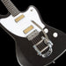 Harmony Standard Silhouette With Bigsby Space Black Tilt Left