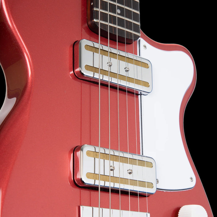 Harmony Standard Juno Rose Closeup Pickups