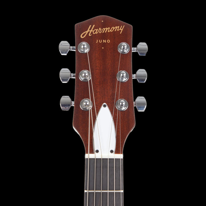 Harmony Standard Juno Rose Headstock