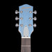 Harmony Jupiter Thinline Sky Blue Headstock Front