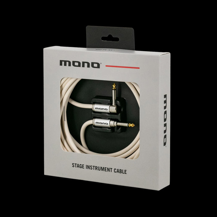 Mono Stage Instrument 20-ft. Cable Standard Angled to Silent Connector Box Angle