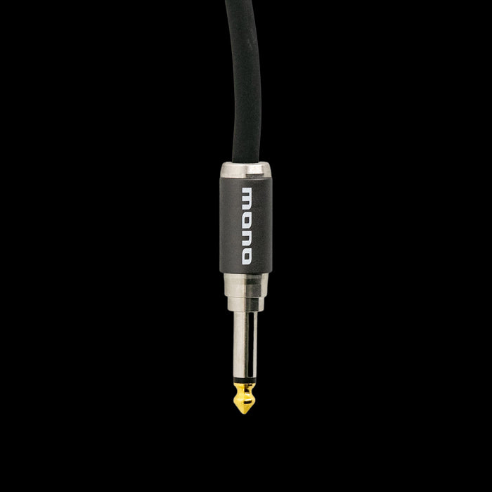 Mono Studio Instrument 10-ft. Cable 180 Degree to Silent Connector Straight Plug