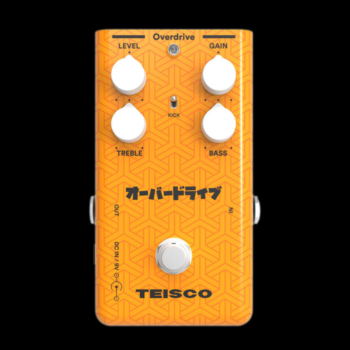 Teisco Overdrive Guitar Effect Pedal Front