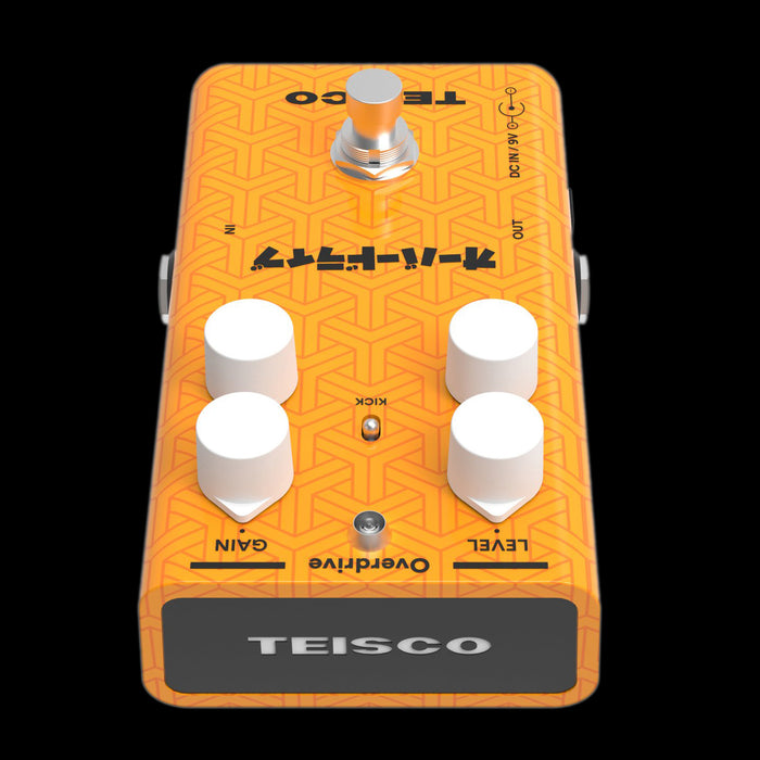 Teisco Overdrive Guitar Effect Pedal Top