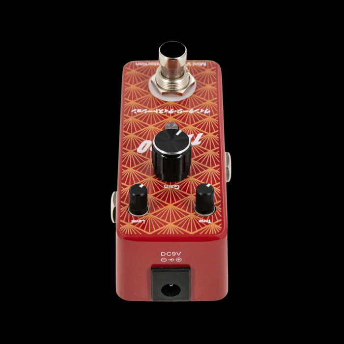 Teisco Mini Vintage Distortion Pedal Angle Down