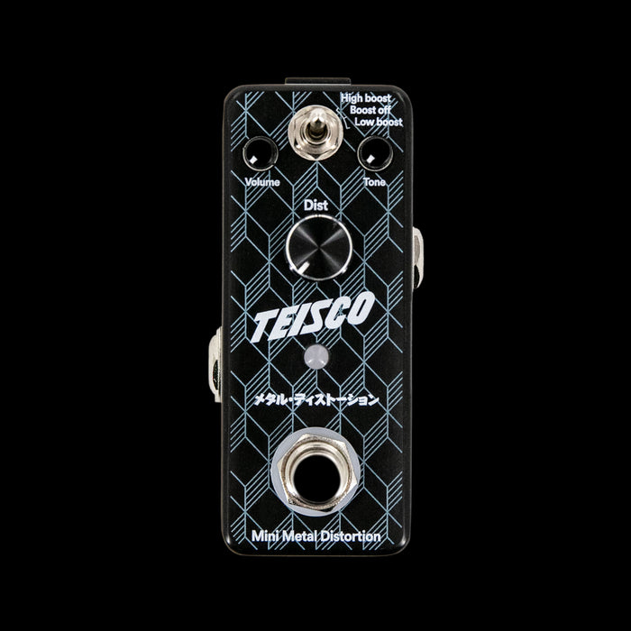 Teisco Mini Metal Distortion Pedal Front