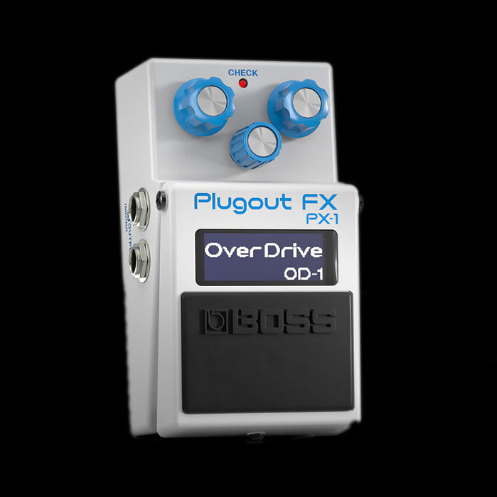 Boss PX-1 Plugout FX Pedal Front Angle OD