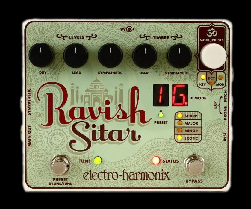 ギター Electro-Harmonix Ravish Sitar Electro Harmonix Ravish Sitar – United States