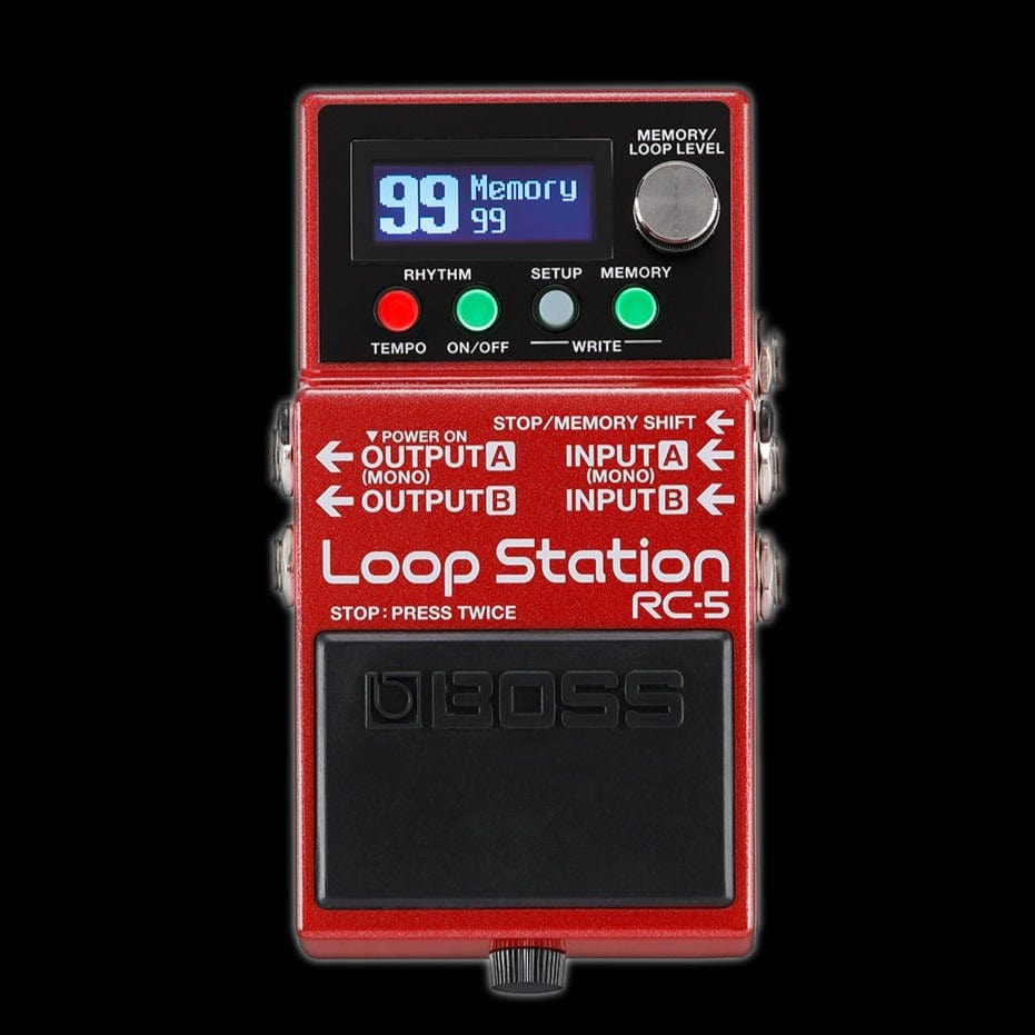 Boss RC-5 Loop Station Guitar & Bass Looper Effect Pedal – Specialty Traders