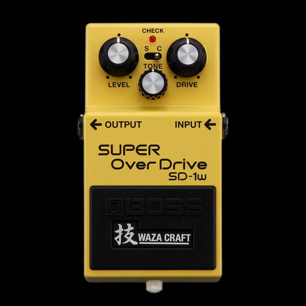 Boss SD-1W Waza Craft Super Overdrive Guitar Effect Pedal
