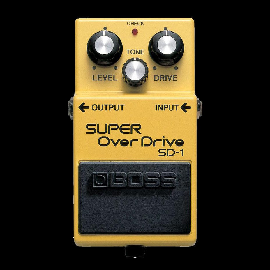 Boss SD-1 Super Overdrive Guitar Effect Pedal — Truetone Music