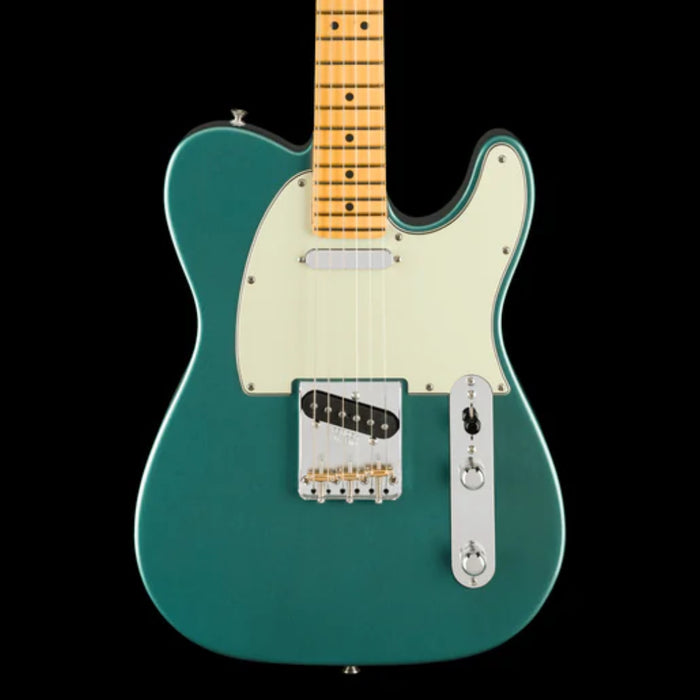 Fender American Professional Classic Telecaster Maple Fingerboard Faded Sherwood Green Metallic With Gig Bag
