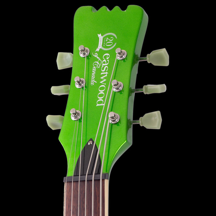 Eastwood Sidejack Baritone 20th Anniversary Limited Left Handed Dark Emerald Green