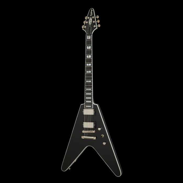 Epiphone Flying V Prophecy Aged Jet Black Metallic Front
