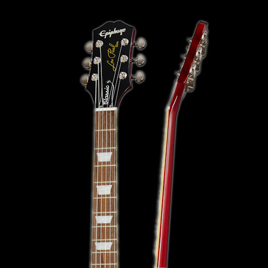 Epiphone Les Paul Classic Heritage Cherry Sunburst Headstock