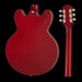 Epiphone ES-335 Cherry Electric Guitar Back Body Close Headstock