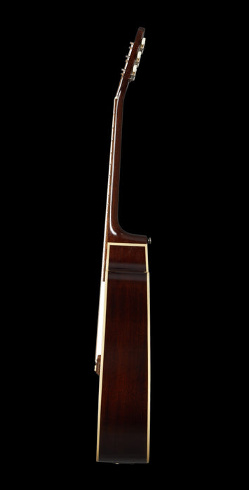 Epiphone J-45 EC All Solid Fishman Presys II Aged Vintage Sunburst Acoustic Electric Guitar Side 