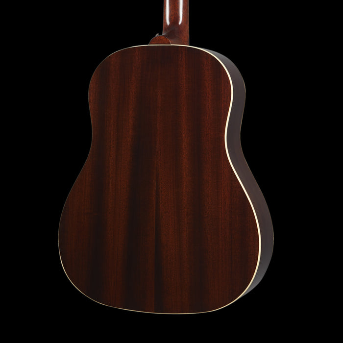 Epiphone J-45 Aged Vintage Sunburst Gloss Acoustic Electric Guitar Back Crop