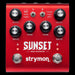 Strymon Sunset Overdrive Guitar Pedal Front