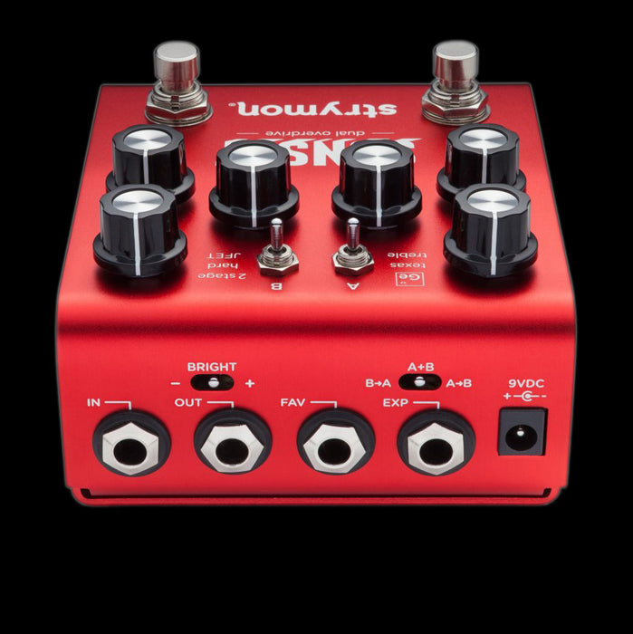 Strymon Sunset Overdrive Guitar Pedal Top