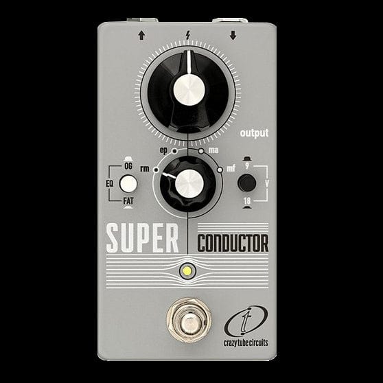 Crazy Tube Circuits Super Conductor Boost Guitar Effect Pedal