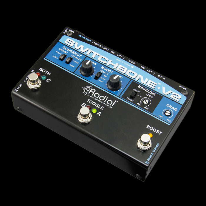 Radial Engineering Switchbone V2 ABY/C Amp Selector and Booster Right