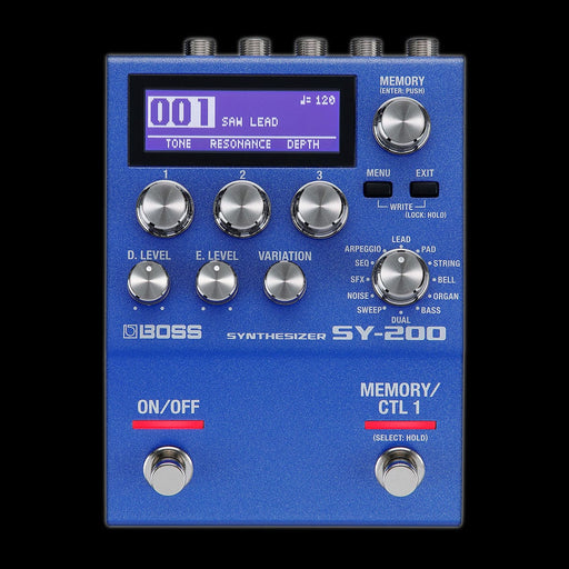 Boss SY-200 Synthesizer Effect Pedal