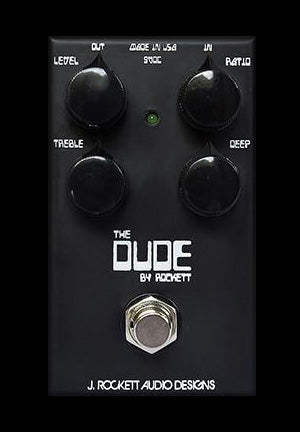 J Rockett Audio Designs Tour Series The Dude Overdrive Guitar Effect Pedal