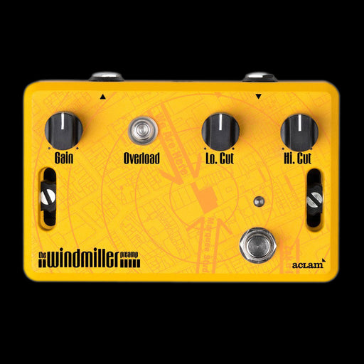 Aclam The Windmiller Preamp Booster Pedal Front 