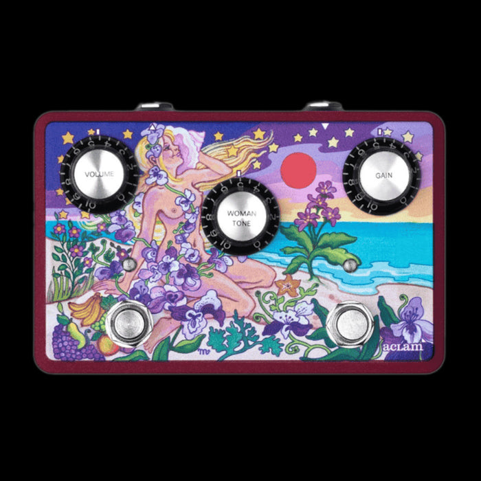 Aclam The Woman Tone Overdrive Pedal Front 