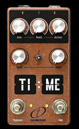 Crazy Tube Circuits TI:ME TIME Delay Guitar Effect Pedal