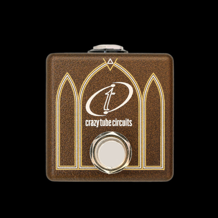 Crazy Tube Circuits Triptichon Fuzz Octave Drive Pedal Footswitch 