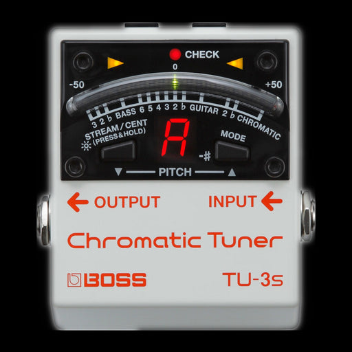 Boss TU-3S Small Size Chromatic Tuner Guitar Pedal