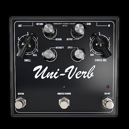 J Rockett Audio Designs Uni-Verb Guitar Effect Pedal Uni-Vibe Style