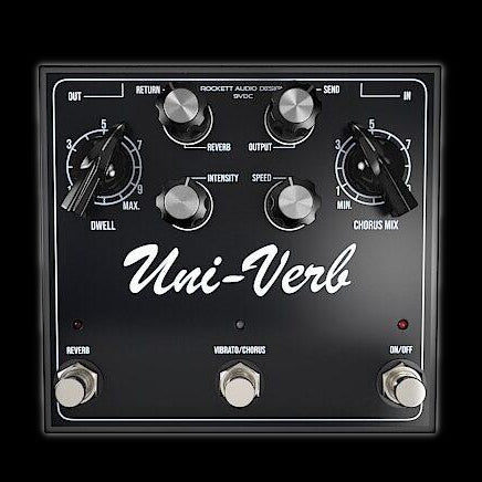 vibe guitar pedal J Rockett Audio Designs Uni-Verb Guitar Effect Pedal Uni-Vibe Style — Truetone Music