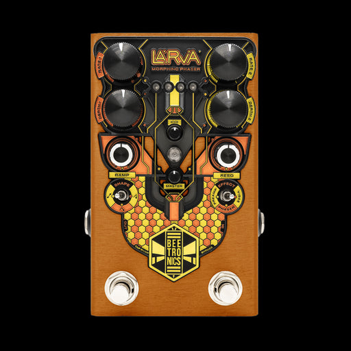 Beetronics Larva Morphing Phaser Pedal Front