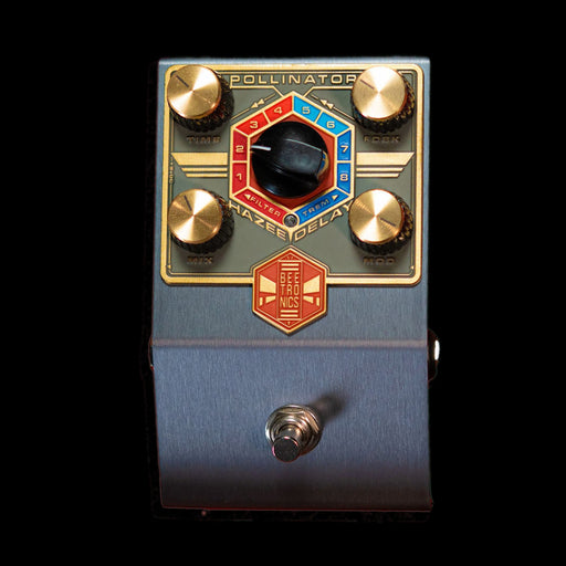 Beetronics FX Pollinator Hazee Delay Pedal Front 