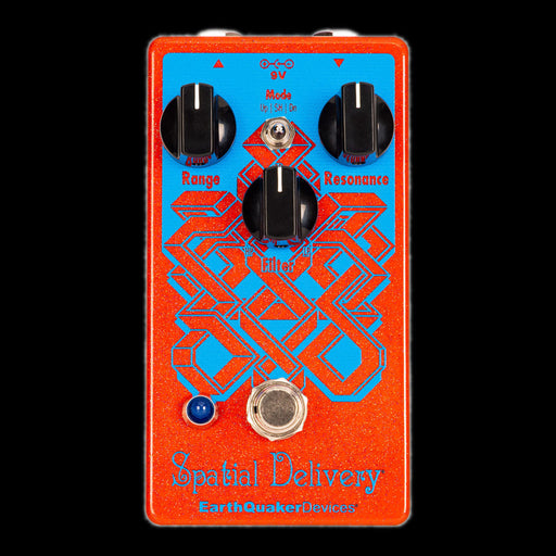 EarthQuaker Devices Limited Editions Extra Special Sparkle Red & Blue Spatial Delivery Envelope Filter Guitar Effect Pedal