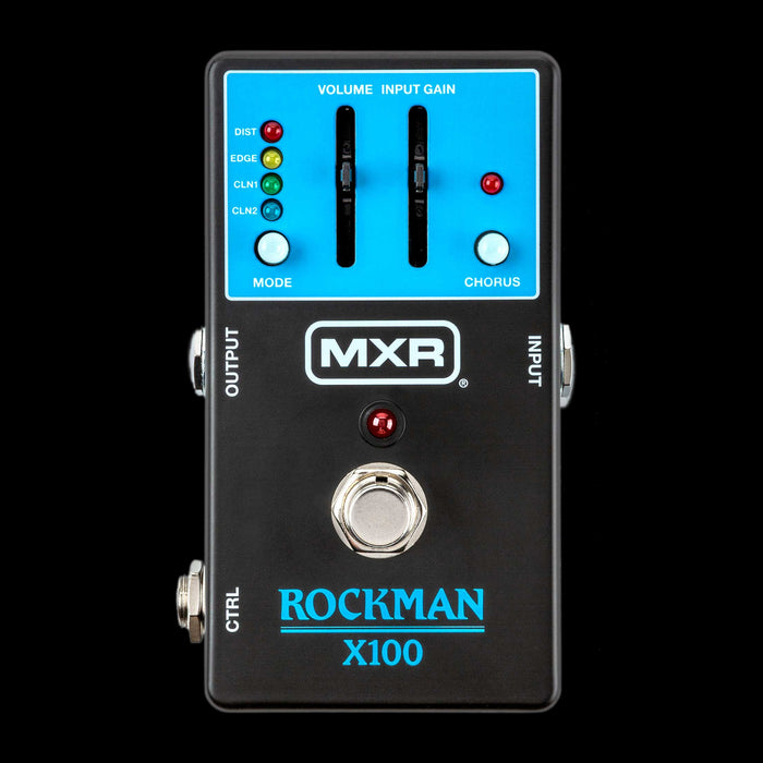 MXR Rockman X100 Analog Tone Processor Pedal Front