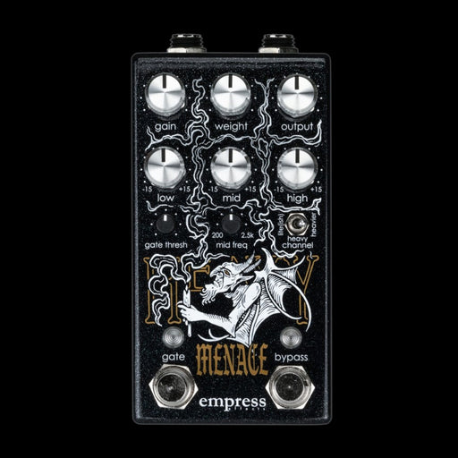 Empress Effects The Heavy Menace Dual Distortion Pedal