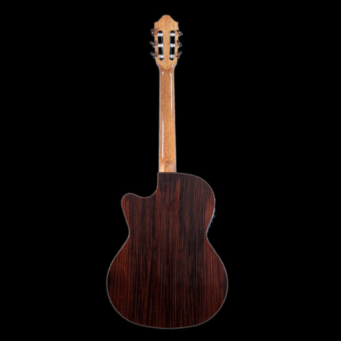 Kremona Performer Series Verea Solid Cedar Top Nylon String Classical Acoustic Electric Guitar With Gig Bag
