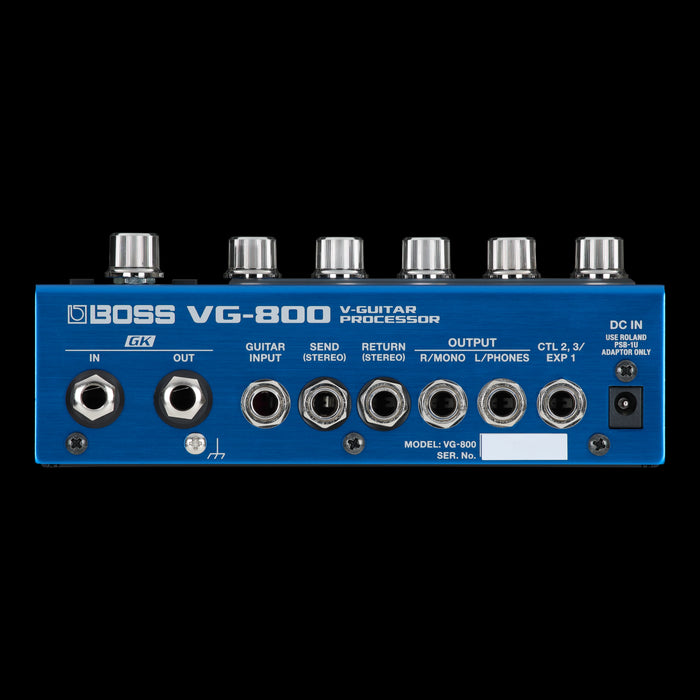 Boss VG-800 V-Guitar Processor Pedal Rear